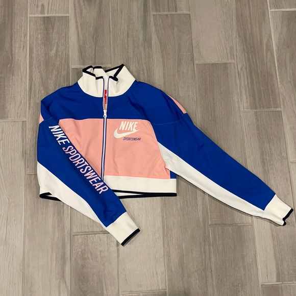 Nike Jackets & Blazers - Nike Sportswear Archive Cropped Track Jacket